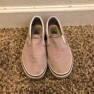 Vans slip ons